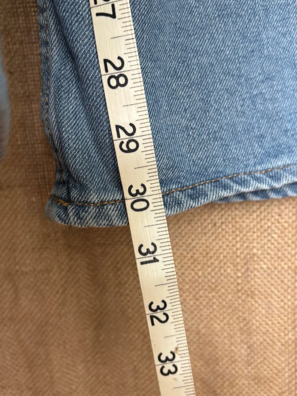 Light Wash Denim Wide Leg Cargo Pockets and Buckled Straps Skater Jeans